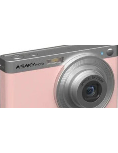 Photo Rocket D-8 Rosa - Digital camera 50MP 2,8'' IPS TFT Zoom ottico 8X